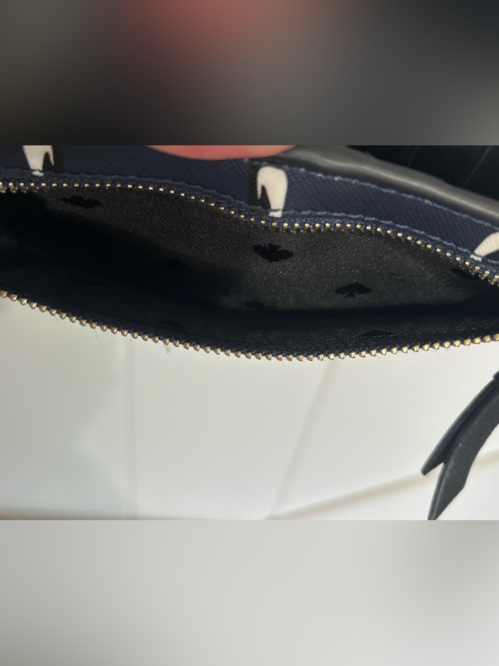 Kate Spade New York Cameron Penguin 🐧 Large Slim Bifold Wallet - Picture 8 of 11
